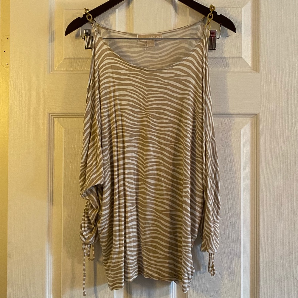 zebra print top